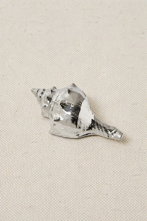 Broche Caracola Plata