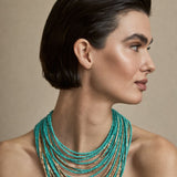 Blue Multi-Strand Necklace