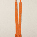 Aztec Orange Resin Necklace