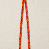 Long Necklace Orange Coral Resins