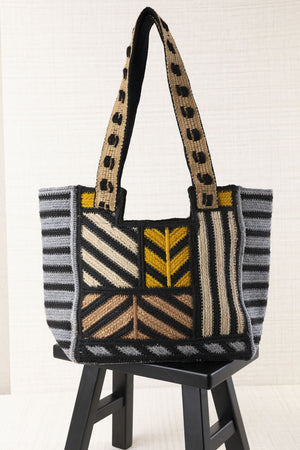 Bolso Étnico Amarillo