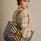 Bolso Étnico Amarillo