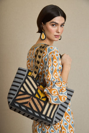Bolso Étnico Amarillo