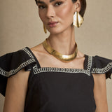 Choker Baño de Oro