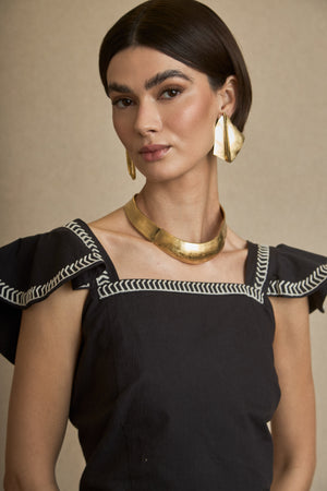 Choker Baño de Oro