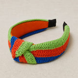 Orange Crochet Headband