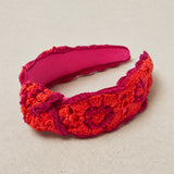 Fuchsia Crochet Headband