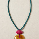 Collar Largo Donut Verde