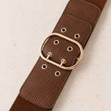 Vintage Brown Cummerbund Belt