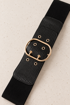 Vintage Black Cummerbund
