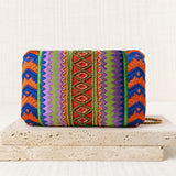Bolso Clutch Bordado Violeta
