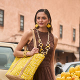 Bolso Capazo Ibiza Amarillo