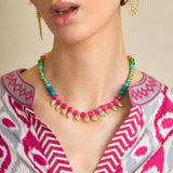 Fuchsia Ameba Kurta Dress