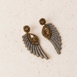 Pendientes Alas Bordados Rutenio