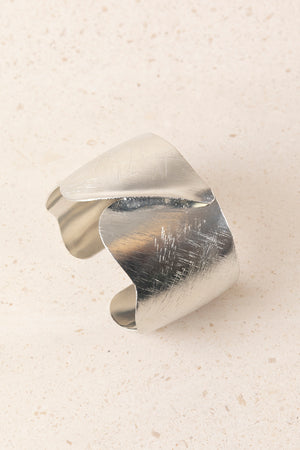 Pulsera Brazalete Plata