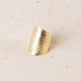 Double Green Stone Ring