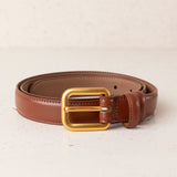 Red Resin Buckle Zigzag Belt