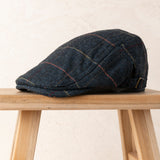 Gorra Gales Cuadro Grande Azul
