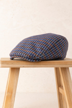 Gorra Gales Cuadro Pequeño Azul