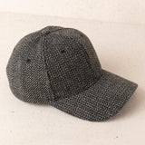Green Large Gingham Cap