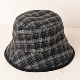 Gorro Gales Pana Reversible Negro