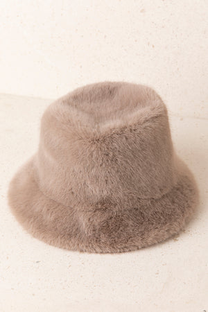 Gorro Pelo Beige
