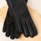 Guantes Trenzados Negro