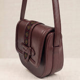 Bolso Bandolera Cinta Burdeos