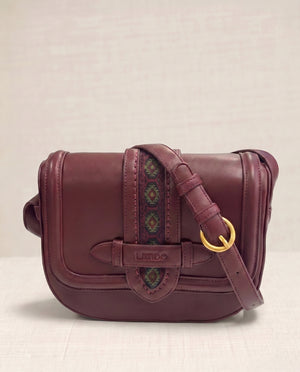 Bolso Bandolera Cinta Burdeos