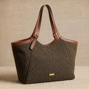Bolso Tote Espiga Chocolate