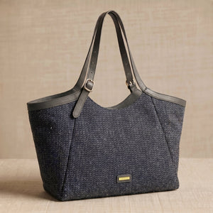 Bolso Tote Espiga Gris