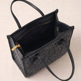 Bolso Tote Espiga Gris