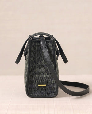 Bolso Tote Espiga Gris