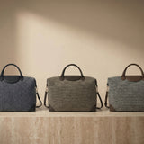 Bolso Viaje Tweed Grande Negro