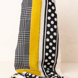 Zig Zag Fuchsia Scarf