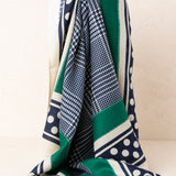 Zig Zag Fuchsia Scarf
