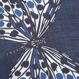 Fular Estampado Mariposa Azul
