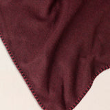 Orange Rectangle Poncho