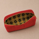 Estuche Pequeño de Terciopelo Rojo