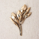 Broche Hoja Oro