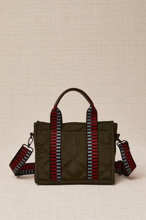 Bolso Tote Acolchado Verde