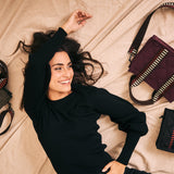 Bolso Tote Acolchado Violeta