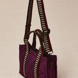 Bolso Tote Acolchado Violeta