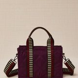 Bolso Tote Acolchado Violeta