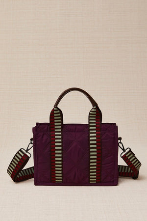 Bolso Tote Acolchado Violeta