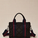 Black Padded Techno Tote Bag