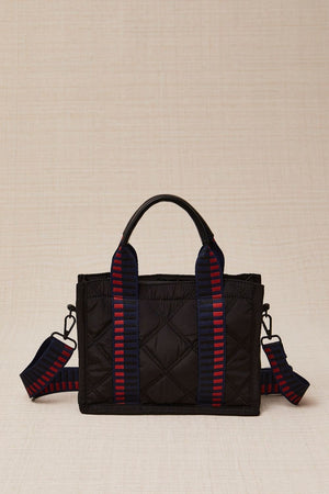 Bolso Tote Acolchado Negro