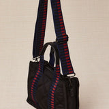 Black Padded Techno Tote Bag