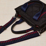 Black Padded Techno Tote Bag