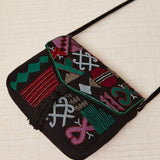 Bolso Bordado en Resinas Verde